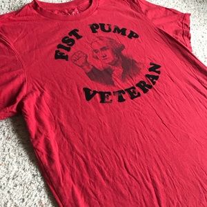 倫 AEO vintage Fist Pump Veteran T-shirt Large